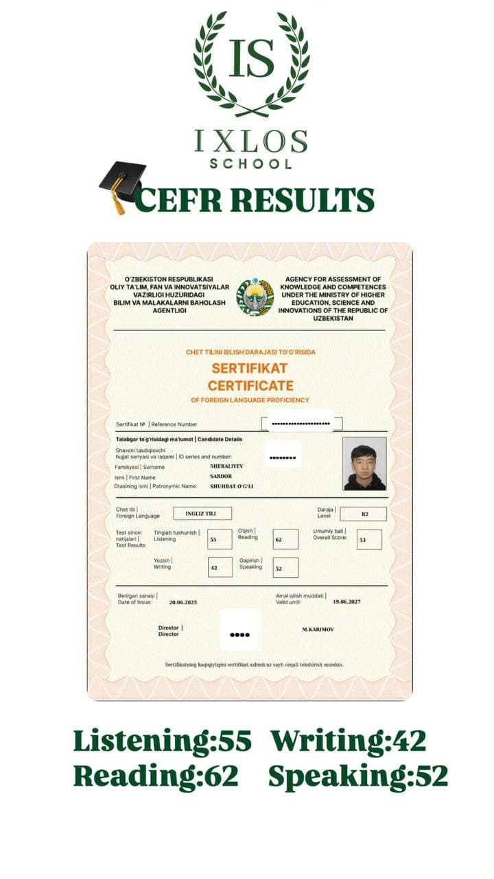 CEFR sertifikati