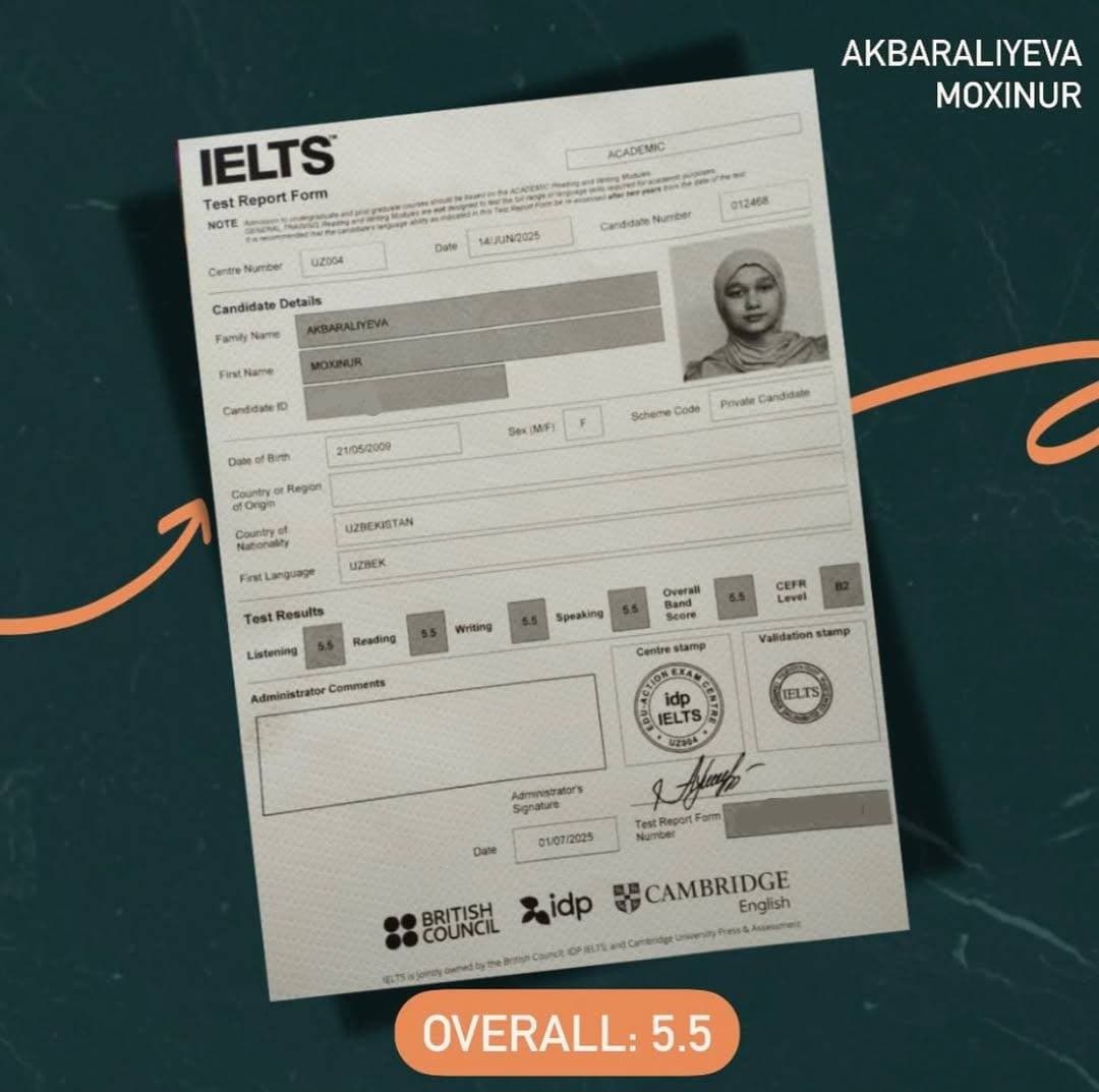 IELTS sertifikati