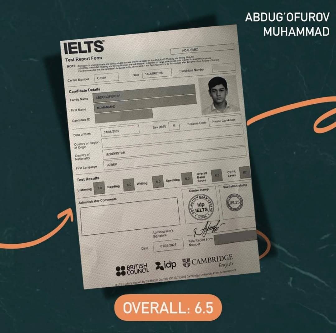 IELTS sertifikati