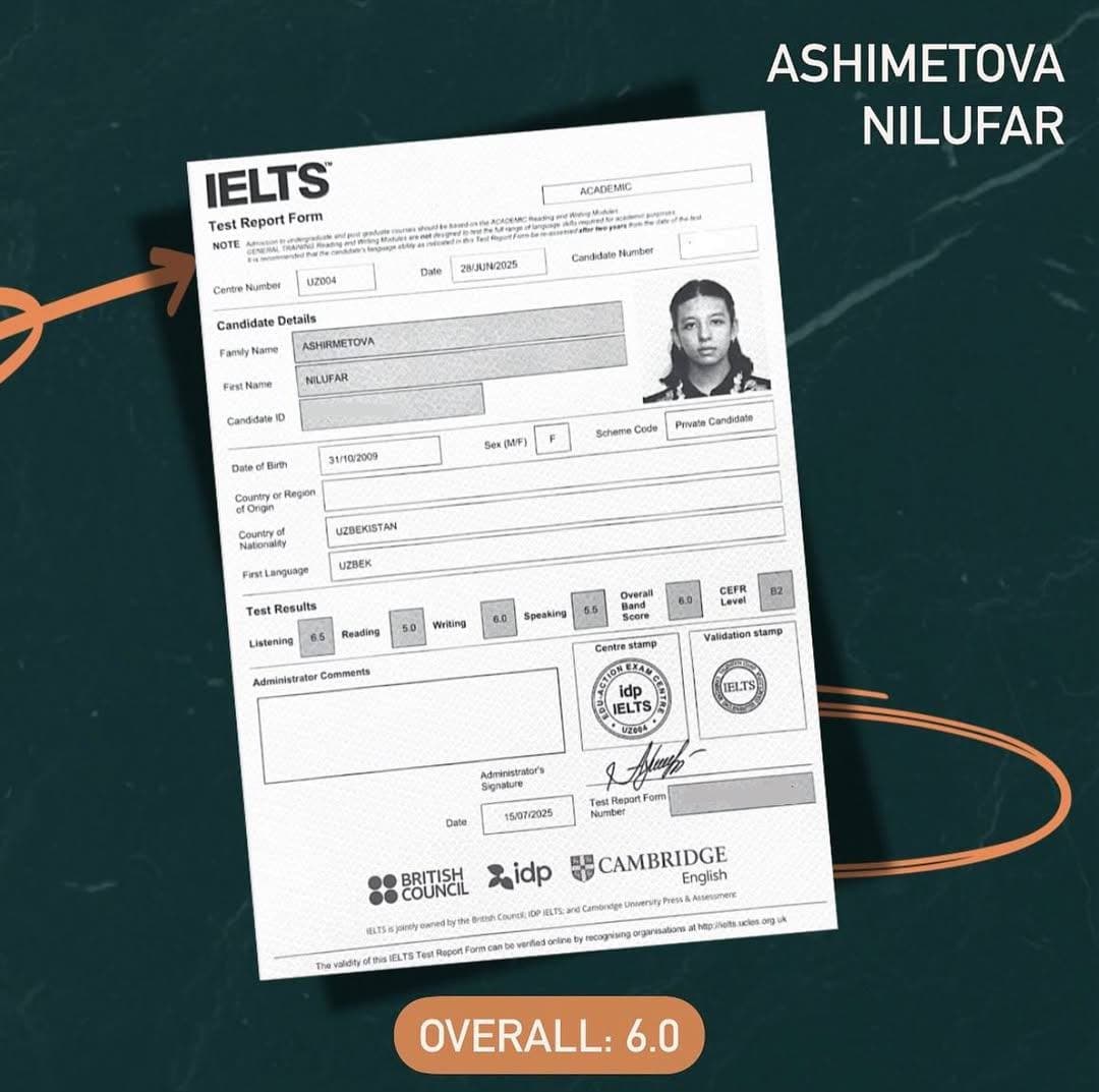 IELTS sertifikati
